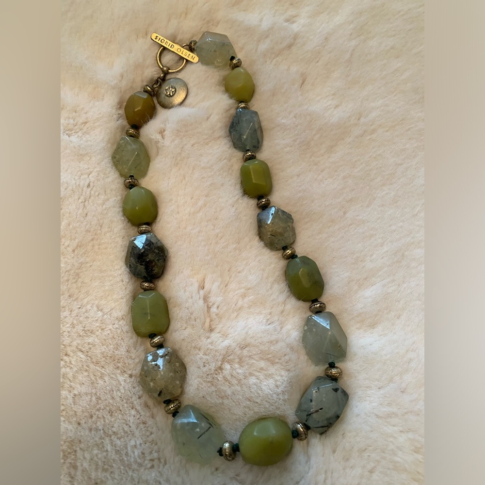 Sigrid Olsen green necklace